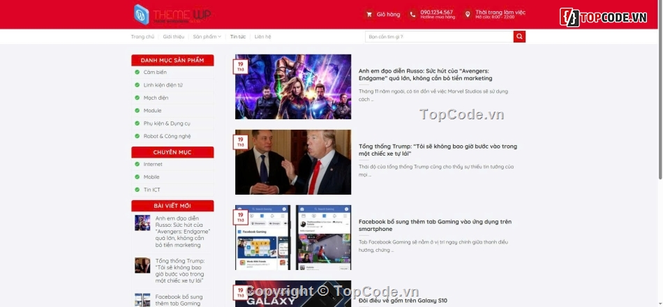 chuẩn seo,wordpress,linh kiện điện tử,website bán hàng